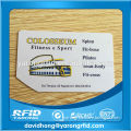 125khz/13.56mhz rfid writable plastic card with magnetic stripe ic chip